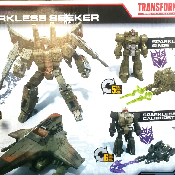 Transformers Generations War for Cybertron Series-Inspired Sparkless Seeker - Picture 3 of 4